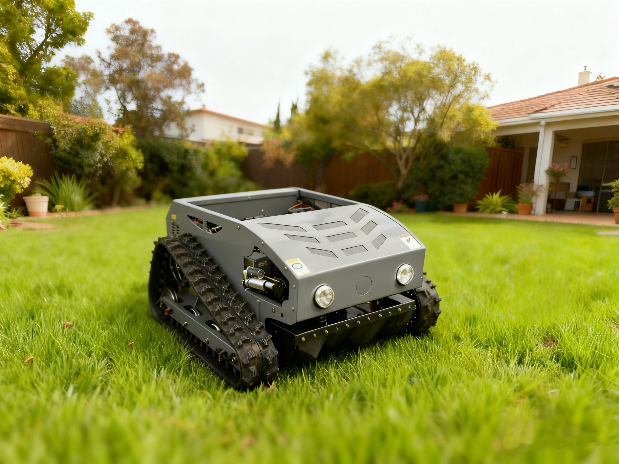 YJ-800 Remote-Controlled Lawn Mower