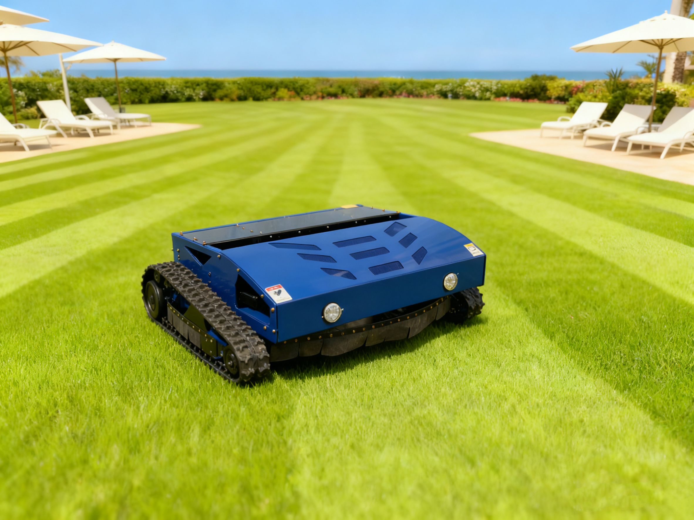 YJ-1100 Electric Remote-Controlled Lawn Mower