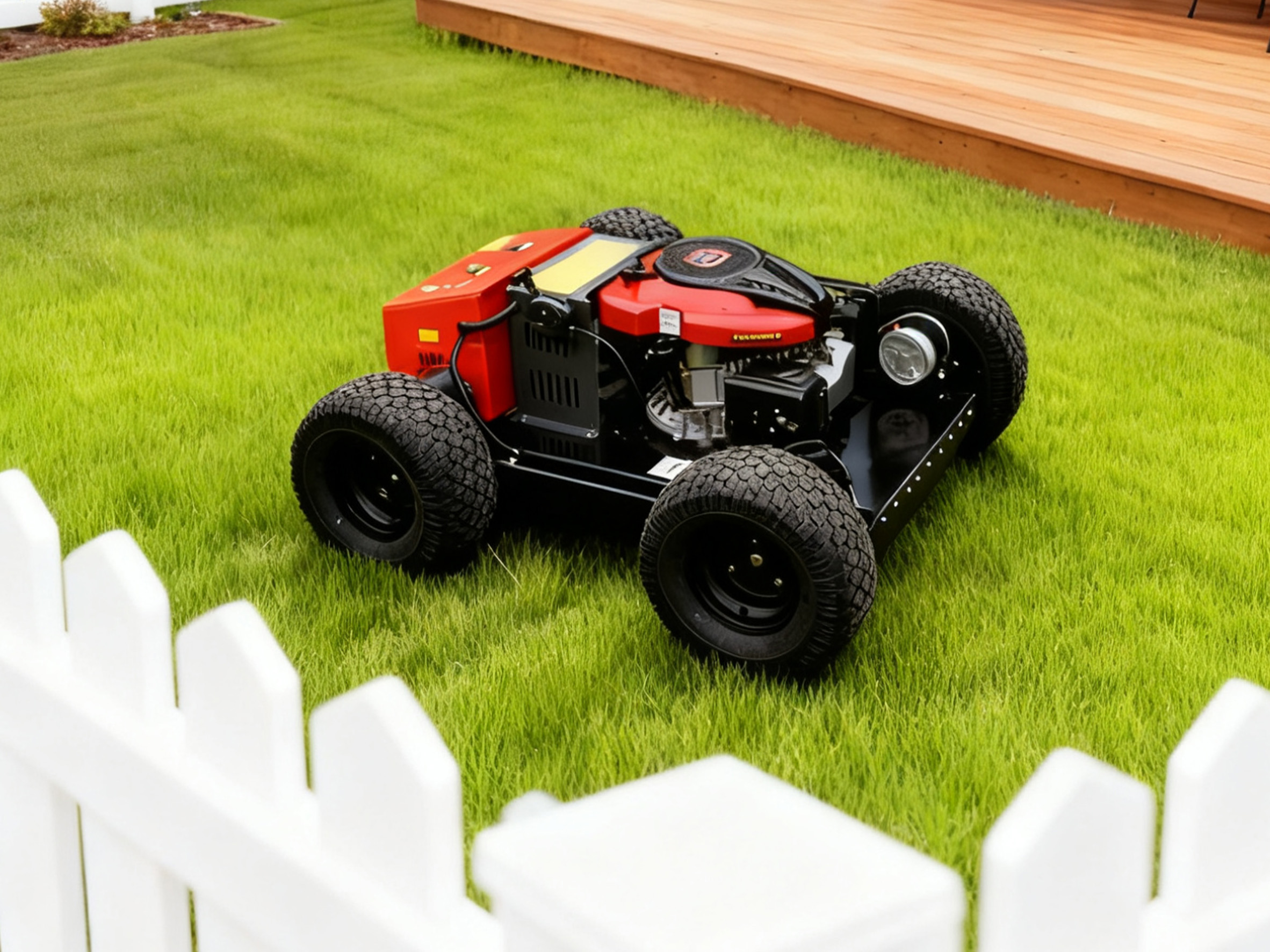 YJ-550S Remote-Controlled Lawn Mower